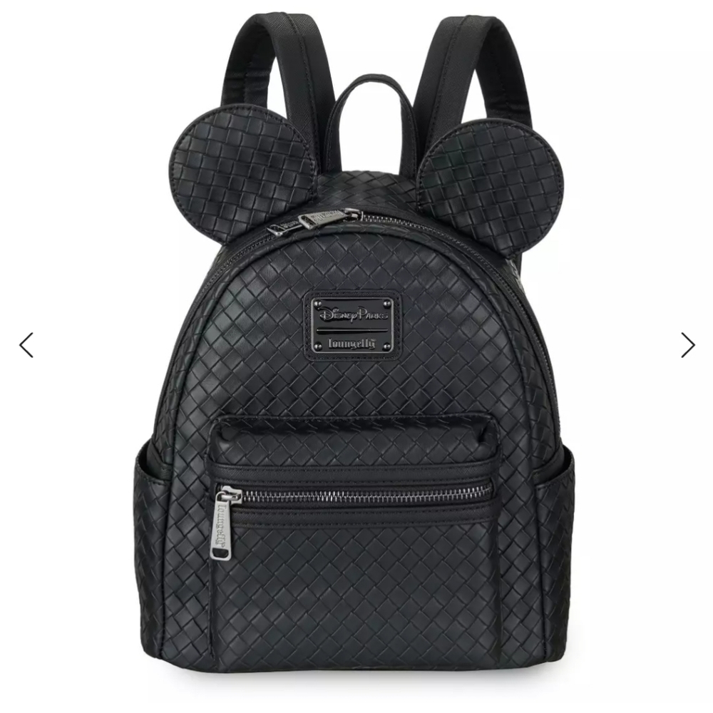 Mickey Mouse Woven Loungefly Mini Backpack